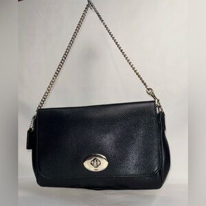Coach Mini Ruby Navy Blue Leather Crossbody
2 Straps 34604